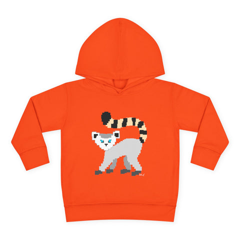 Toddlers Lemur Pullover Fleece Hoodie