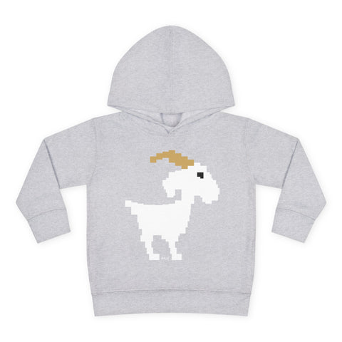 Toddlers Goat Pullover Fleece Hoodie