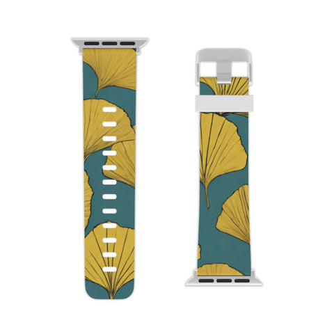 Ginkgo Leaf Apple Watch Band - Stylish and Versatile Strap