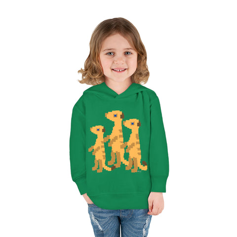 Toddlers Meerkats Pullover Fleece Hoodie