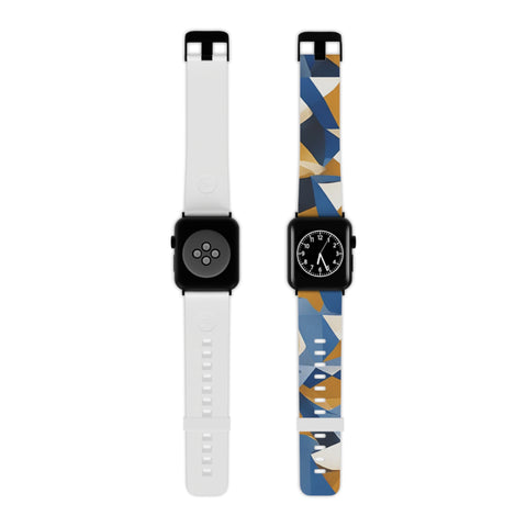 Geometric Pattern Watch Band for Apple Watch - Stylish and (Comfortable) Strap for Everyday Wear