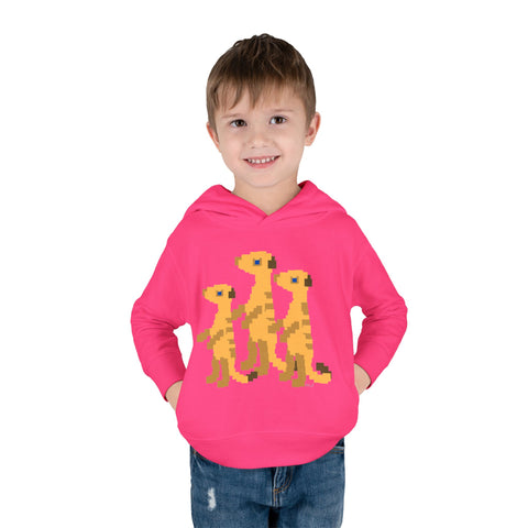 Toddlers Meerkats Pullover Fleece Hoodie