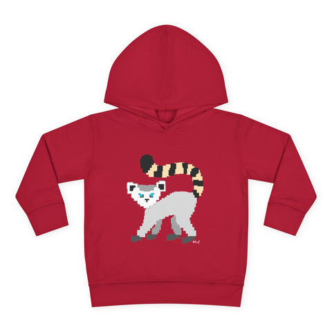 Toddlers Lemur Pullover Fleece Hoodie