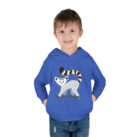 Toddlers Lemur Pullover Fleece Hoodie
