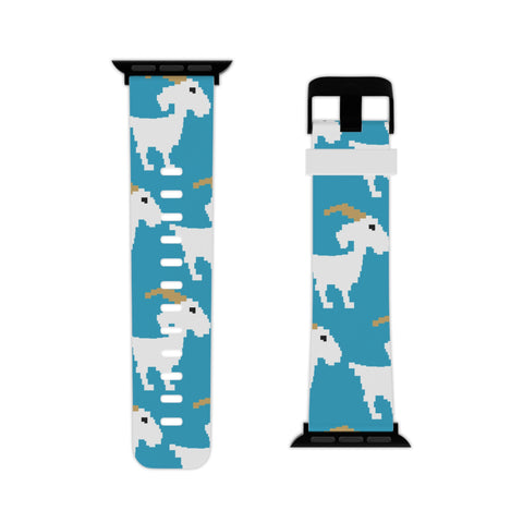Fun Goat Apple Watch Band - Stylish and Trendy Silicone Strap for Kids & Adults