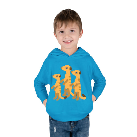 Toddlers Meerkats Pullover Fleece Hoodie