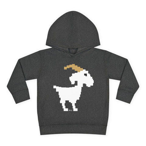 Toddlers Goat Pullover Fleece Hoodie