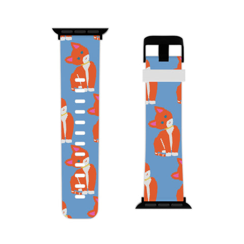 Cute Cat Print Apple Watch Band - Whimsical Design for Animal Lovers