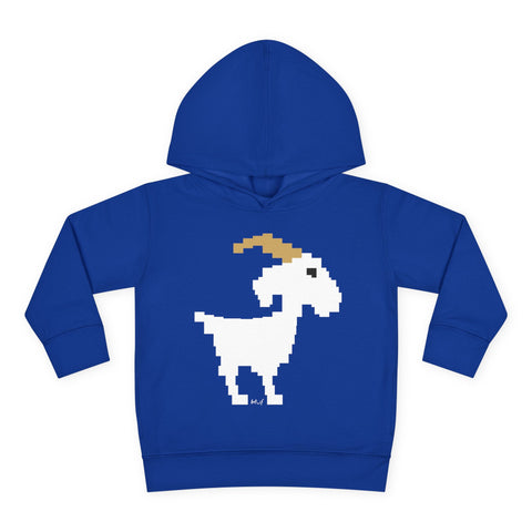 Toddlers Goat Pullover Fleece Hoodie