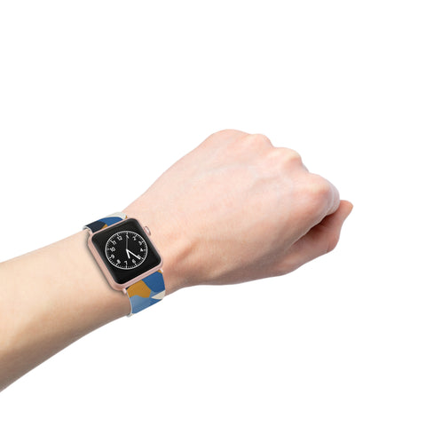 Geometric Pattern Watch Band for Apple Watch - Stylish and (Comfortable) Strap for Everyday Wear
