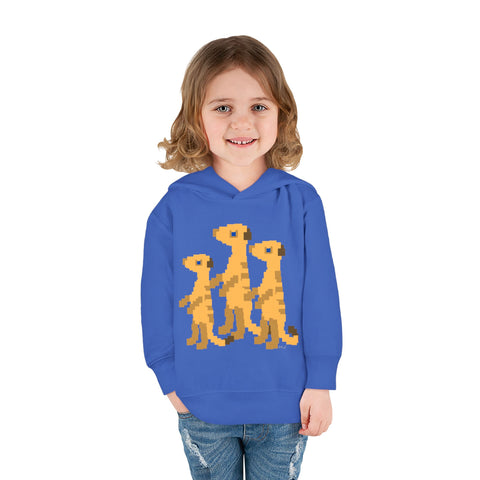 Toddlers Meerkats Pullover Fleece Hoodie