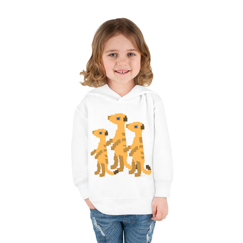Toddlers Meerkats Pullover Fleece Hoodie