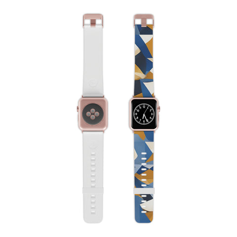 Geometric Pattern Watch Band for Apple Watch - Stylish and (Comfortable) Strap for Everyday Wear