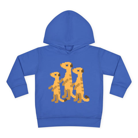 Toddlers Meerkats Pullover Fleece Hoodie