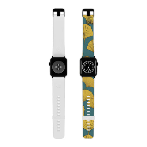 Ginkgo Leaf Apple Watch Band - Stylish and Versatile Strap