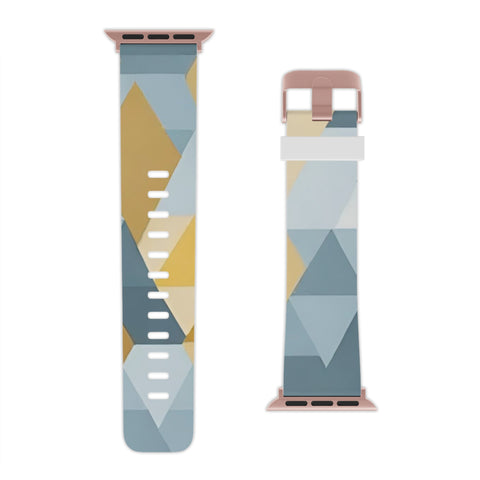 Geometric Pattern Apple Watch Band - Stylish & Modern Design