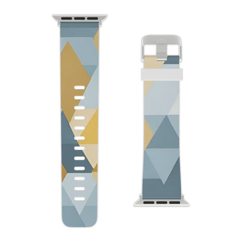 Geometric Pattern Apple Watch Band - Stylish & Modern Design