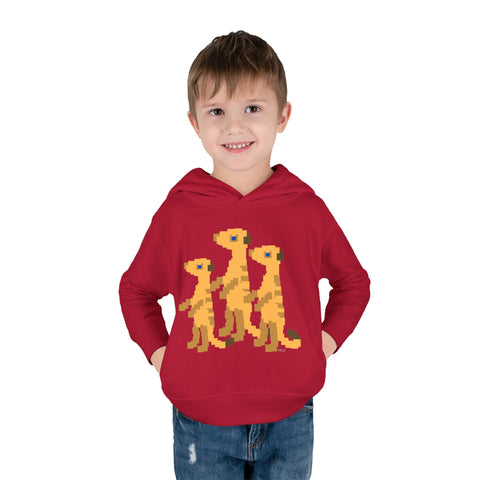 Toddlers Meerkats Pullover Fleece Hoodie