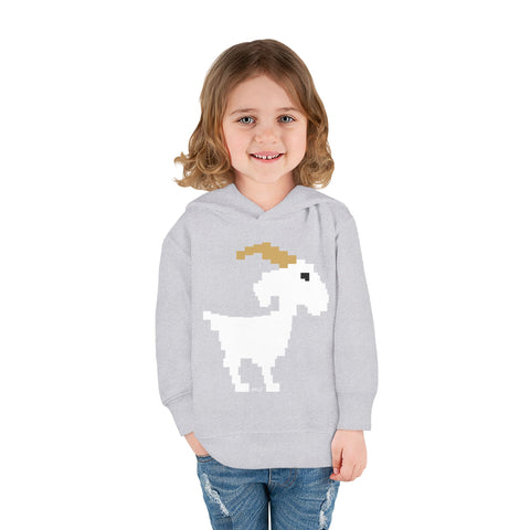 Toddlers Goat Pullover Fleece Hoodie