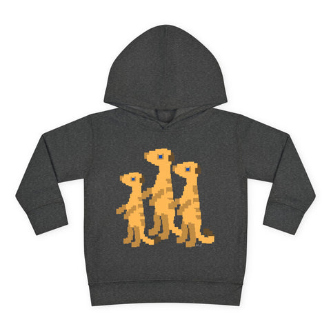 Toddlers Meerkats Pullover Fleece Hoodie