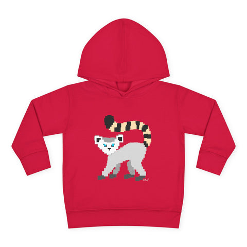 Toddlers Lemur Pullover Fleece Hoodie