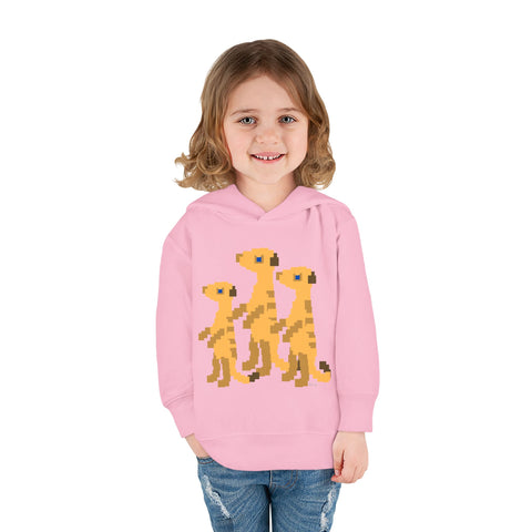 Toddlers Meerkats Pullover Fleece Hoodie