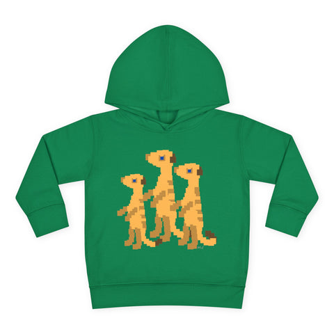 Toddlers Meerkats Pullover Fleece Hoodie