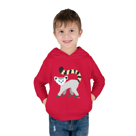 Toddlers Lemur Pullover Fleece Hoodie