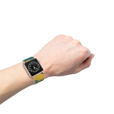 Ginkgo Leaf Apple Watch Band - Stylish and Versatile Strap
