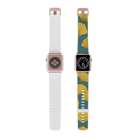Ginkgo Leaf Apple Watch Band - Stylish and Versatile Strap