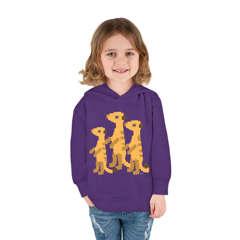 Toddlers Meerkats Pullover Fleece Hoodie