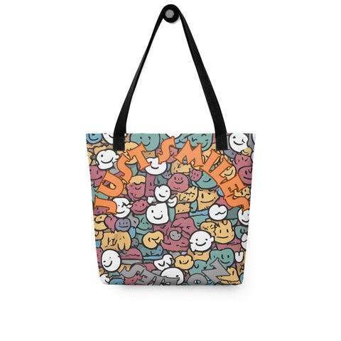 Just Smiles Tote Bag