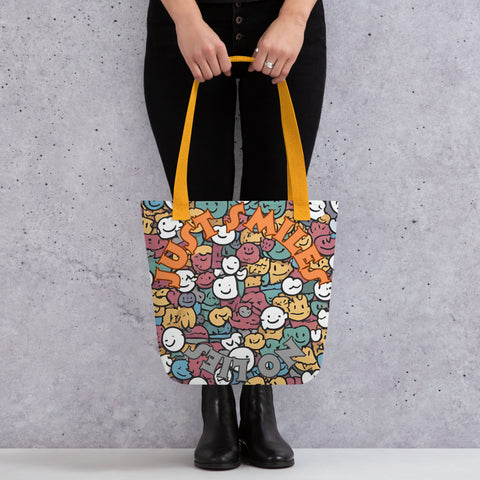 Just Smiles Tote Bag