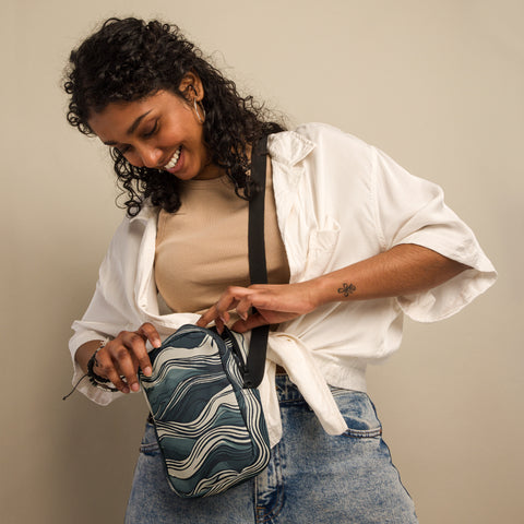 Awesome Waves Utility Crossbody Bag