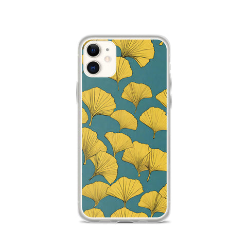 Golden Ginkgo Clear Case for iPhone®