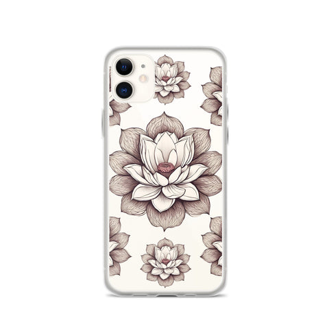 Lotus Clear Case for iPhone®