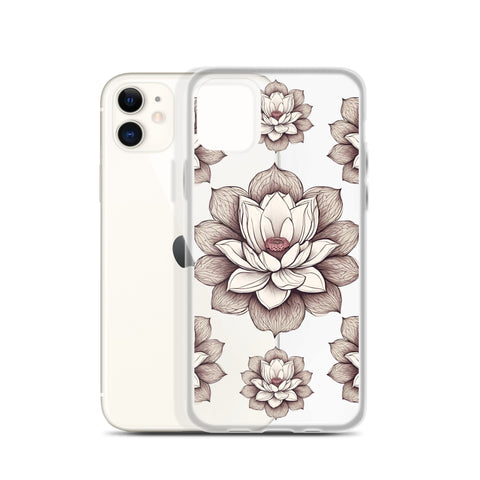 Lotus Clear Case for iPhone®