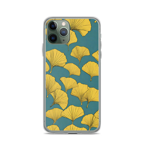 Golden Ginkgo Clear Case for iPhone®