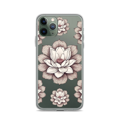 Lotus Clear Case for iPhone®
