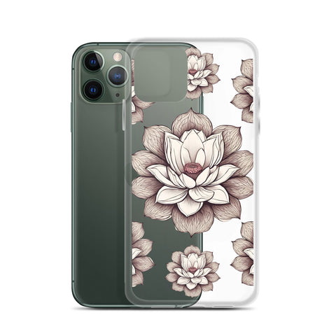 Lotus Clear Case for iPhone®