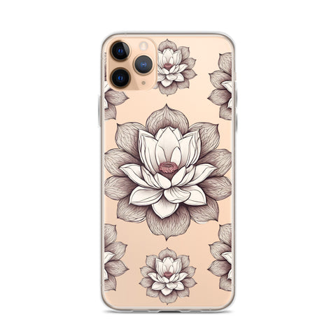 Lotus Clear Case for iPhone®