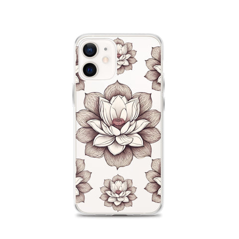 Lotus Clear Case for iPhone®