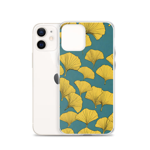 Golden Ginkgo Clear Case for iPhone®