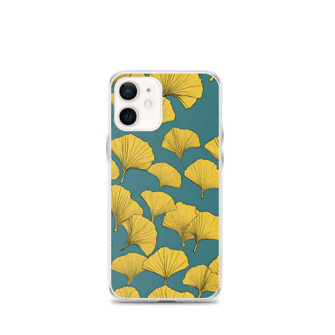 Golden Ginkgo Clear Case for iPhone®