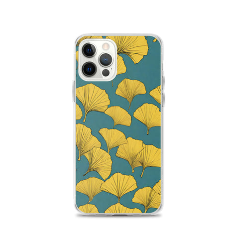 Golden Ginkgo Clear Case for iPhone®