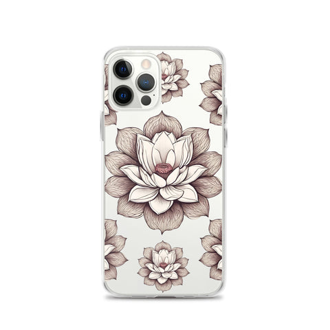 Lotus Clear Case for iPhone®