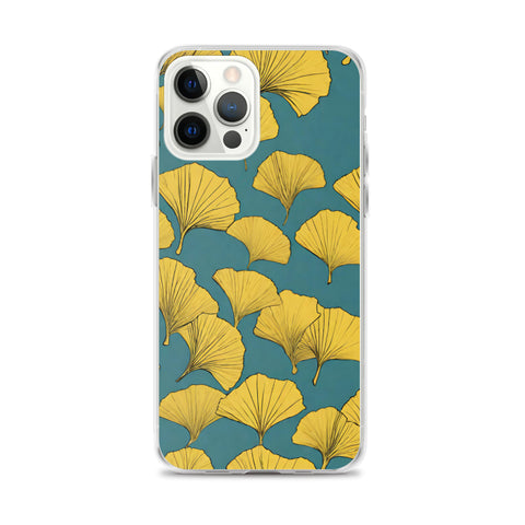 Golden Ginkgo Clear Case for iPhone®