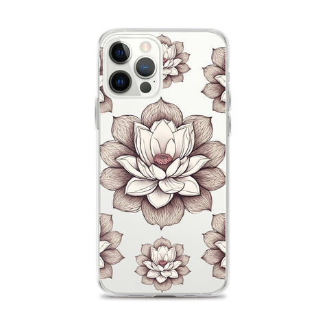 Lotus Clear Case for iPhone®