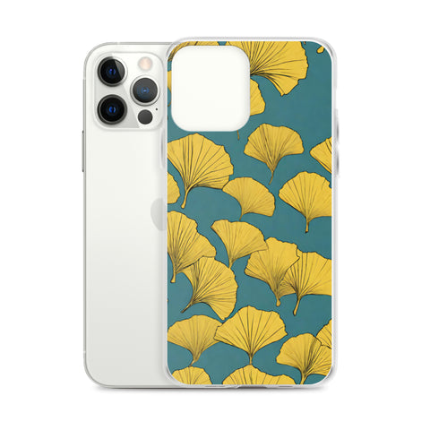 Golden Ginkgo Clear Case for iPhone®