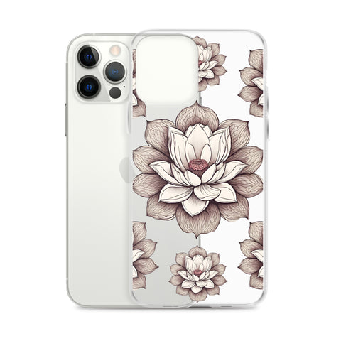 Lotus Clear Case for iPhone®